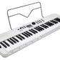 NUX NEK-110 61-Key Portable Keyboard with 700 Tones, White