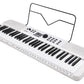 NUX NEK-110 61-Key Portable Keyboard with 700 Tones, White