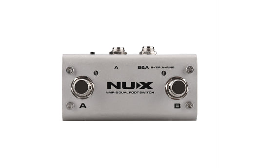 NUX NMP-2 Dual Footswitch For Keyboard, Modules And Effect Pedals