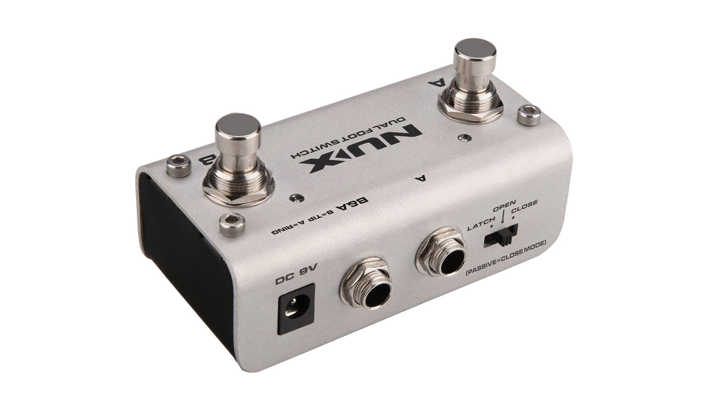 NUX NMP-2 Dual Footswitch For Keyboard, Modules And Effect Pedals