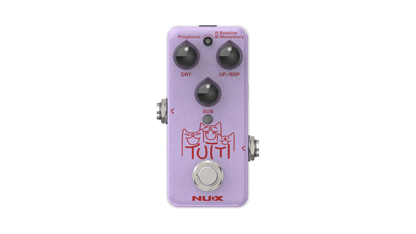 NUX TUTTI Polyphonic Octave Pedal NPO-2