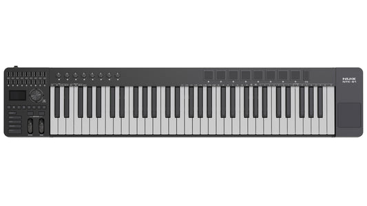 NUX NTK-61 61-Key MIDI Keyboard Controller, Black