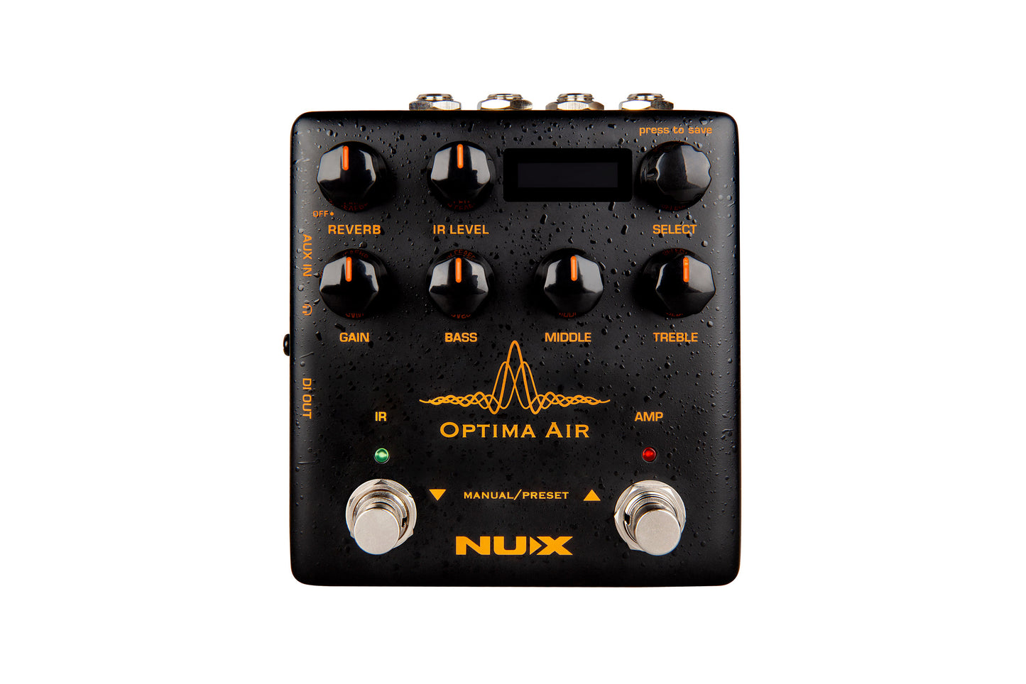 NuX Dual-Switch Acoustic Guitar Simulator OPTIMA-AIR
