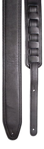 Profile Deluxe Leather Guitar Strap PGS800-BK