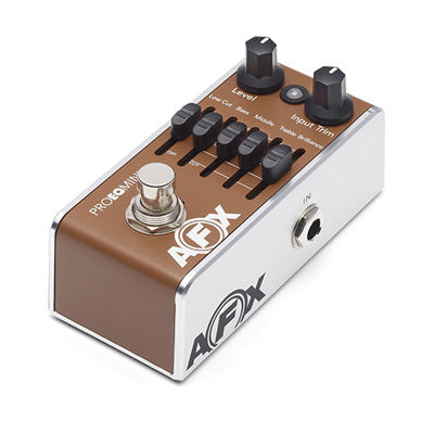 PRO-AFX-EQ2 AFX Pro EQ Mini Acoustic Preamp & EQ Pedal