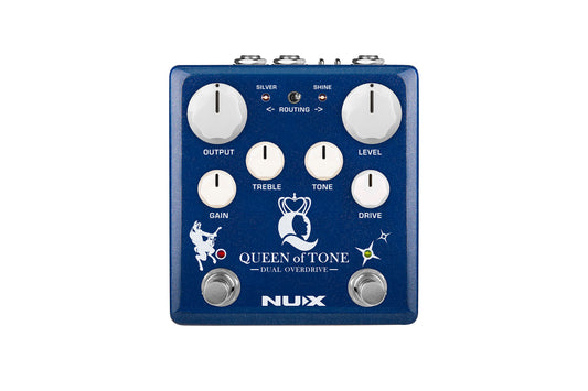 NUX NDO-6 Queen Of Tone Dual Overdrive Effects Pedal