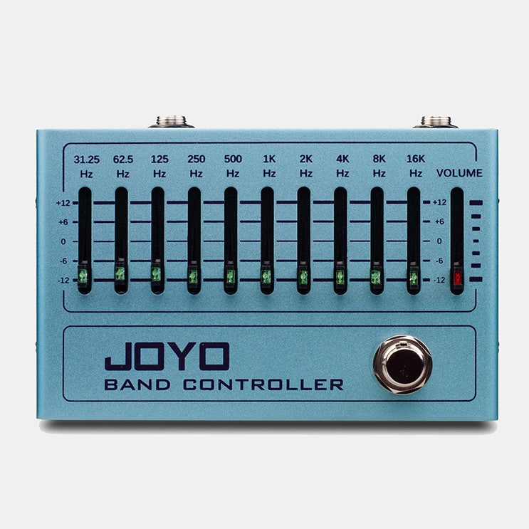 Joyo Technologies Band Controller Equalizer 10 Band EQ Pedal for Guitar & Bass R-12