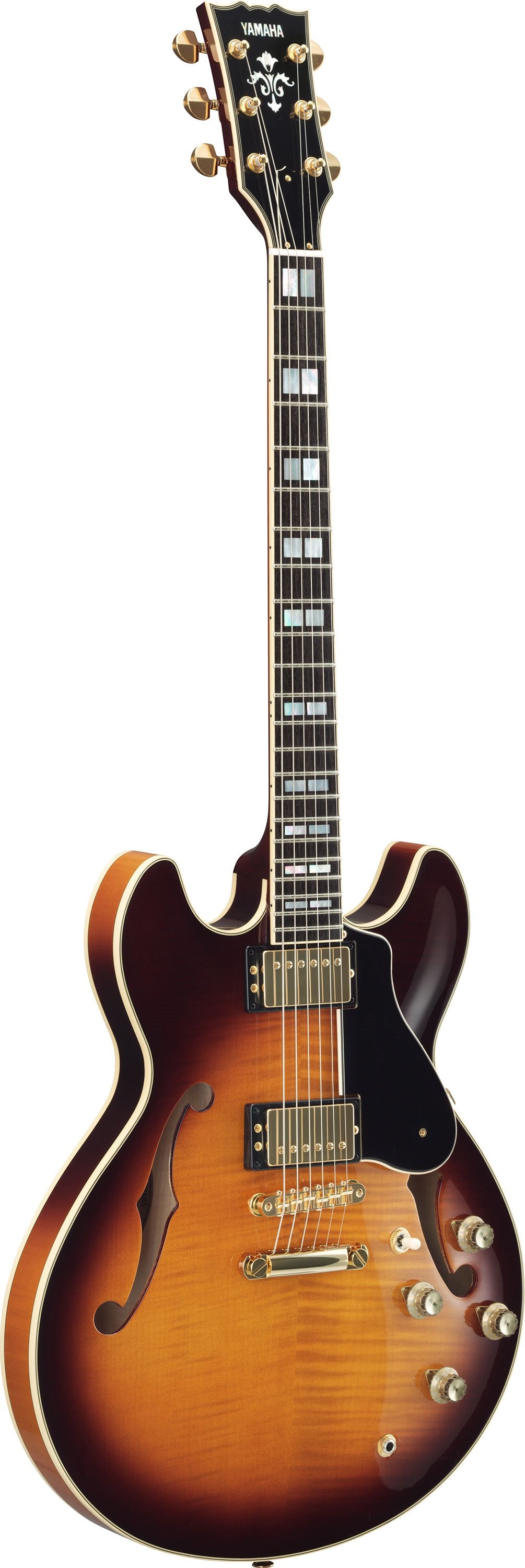 Yamaha SA2200 Semi-Hollow Electric Guitar with Case