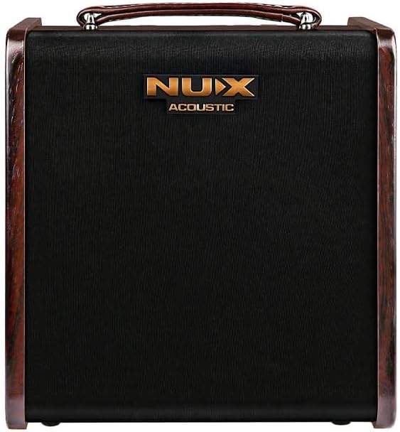 NUX STAGEMAN-II AC-80 80W Battery Powered 1 x 6.5" Acoustic Guitar Amplifier With Looper & Bluetooth