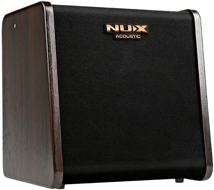 NUX STAGEMAN-II AC-80 80W Battery Powered 1 x 6.5" Acoustic Guitar Amplifier With Looper & Bluetooth