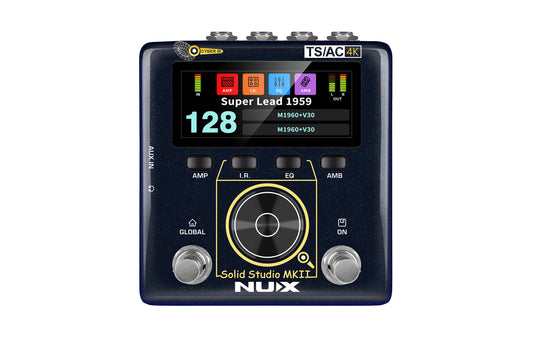 NUX Solid Studio MKII Preamp Power Amp Simulator & IR Loader Pedal NSS-6