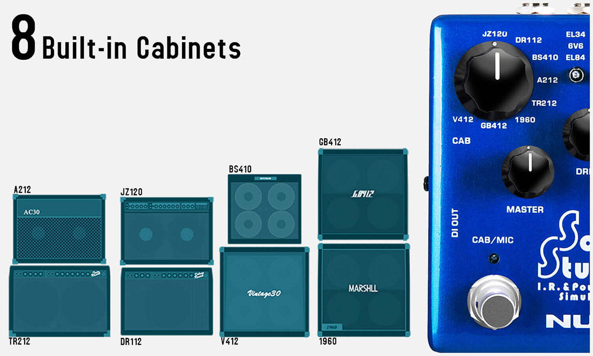 NuX Solid Studio IR & Power Amp Simulator
