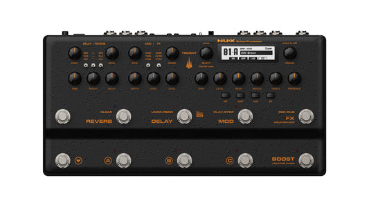 NUX Trident Guitar Processor With Amps, IR Loader, FX and Phrase Looper NME-5