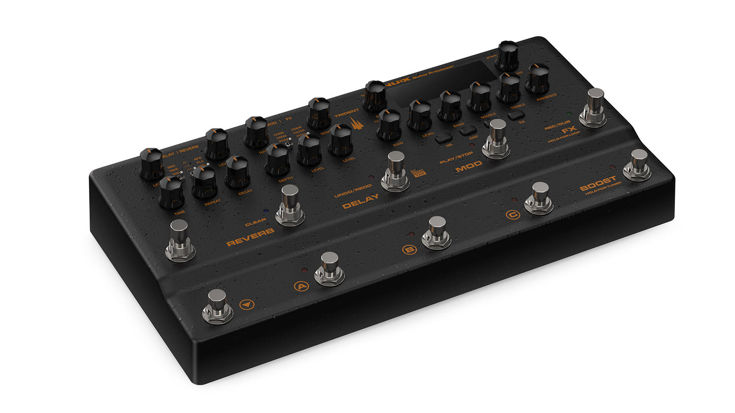 NUX Trident Guitar Processor With Amps, IR Loader, FX and Phrase Looper NME-5