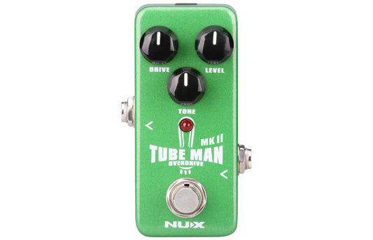 NUX Tube Man MKII Natural Tube Overdrive Effect Pedal NOD-2