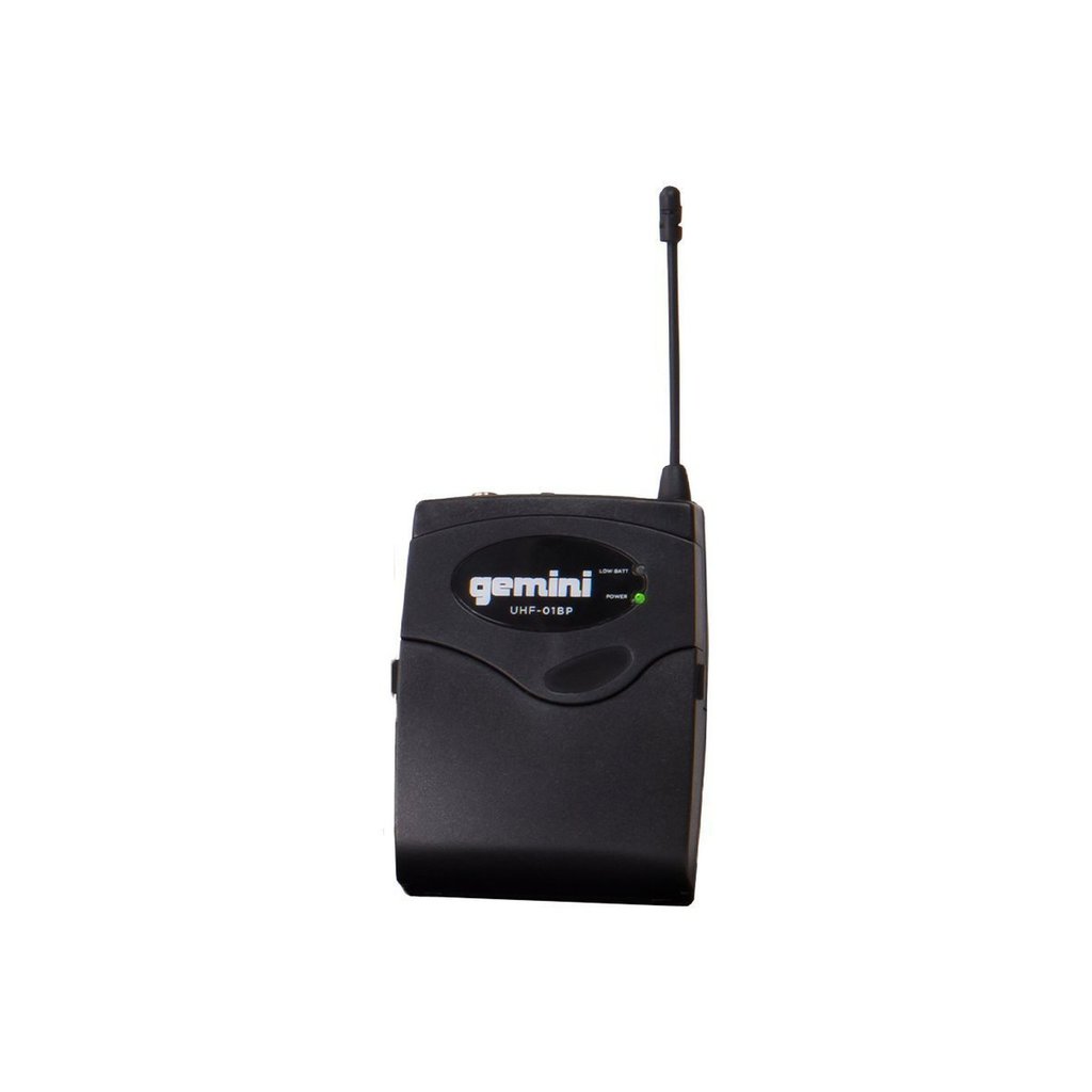 Gemini Dual Channel Wireless Headset Lavalier Microphone System, UHF-02HL-S12