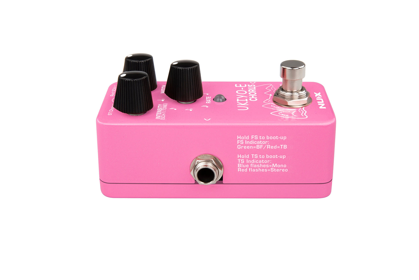 NUX NCH-4 UKIYO-E Mini Pedal with Three Vintage Chorus Models Effects Pedal