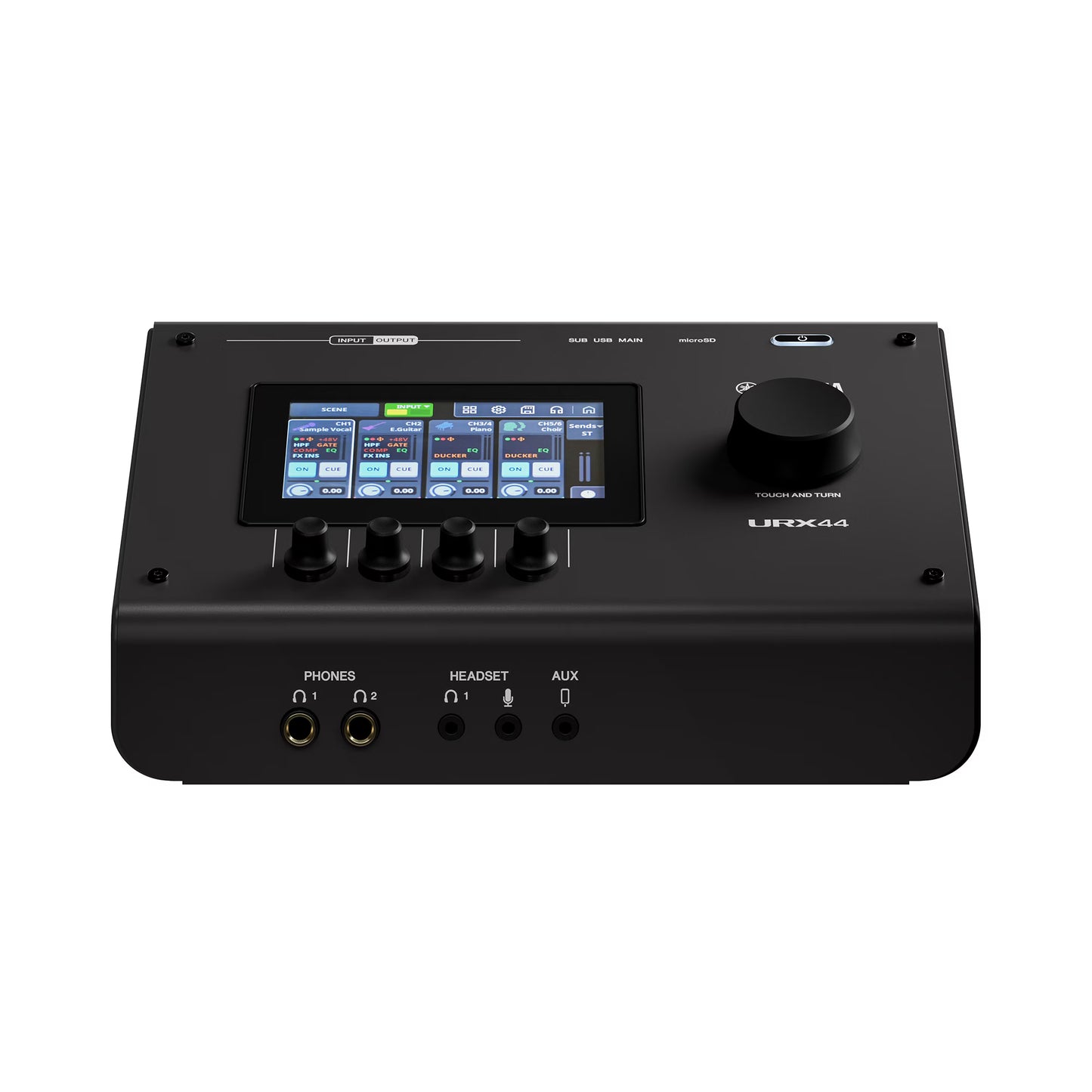 Yamaha URX44 B 32 Bit USB Audio Interface