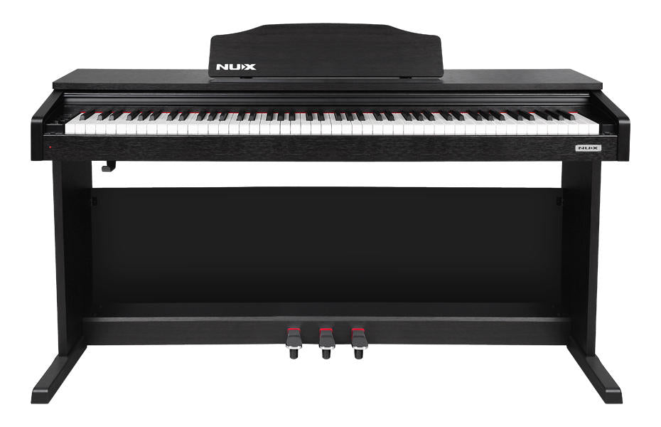 NUX WK-400 88-Key Digital Piano With Dynamic Curves, Black