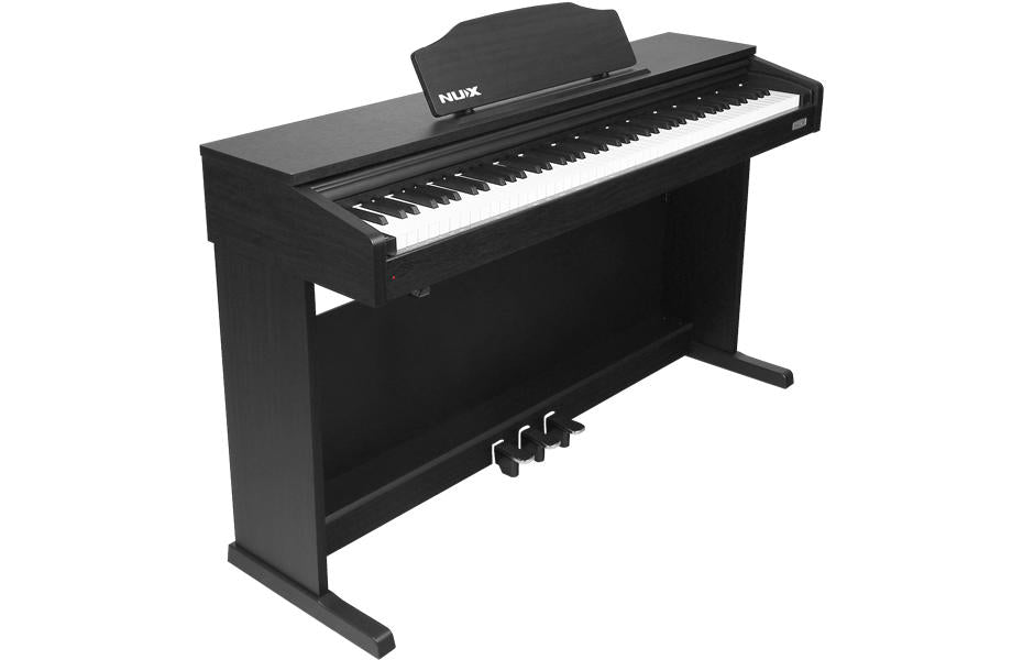 NUX WK-400 88-Key Digital Piano With Dynamic Curves, Black