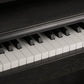 NUX WK-520 Upright 88-Key Digital Piano With 4 Dynamic Curves, Dark Wood Finish