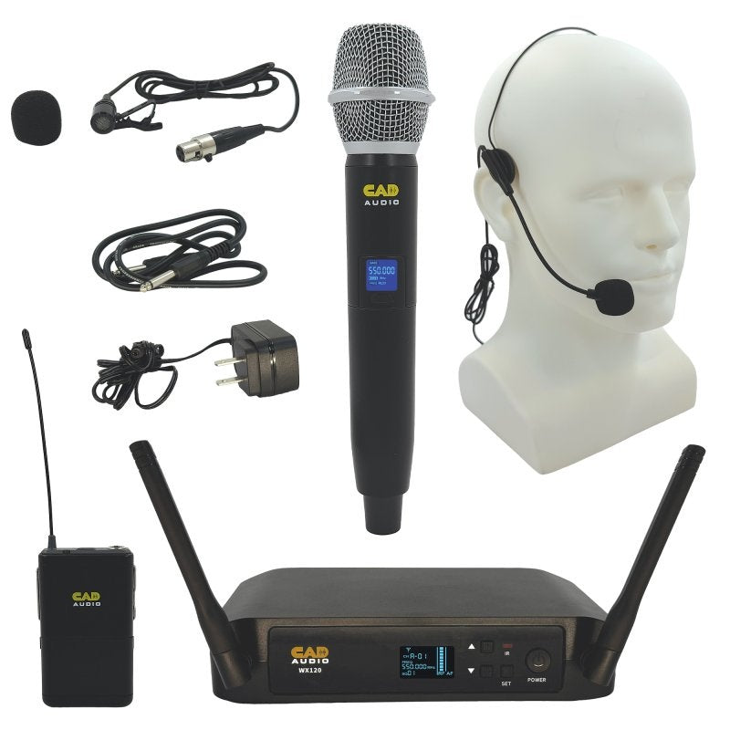 CAD Complete Wireless Microphone Solution WX120
