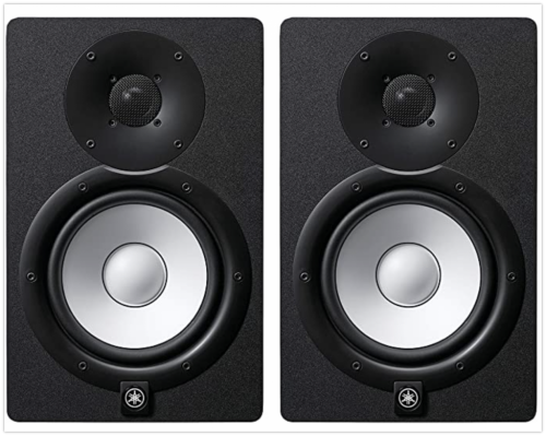 Yamaha HS7MP Matched Pair Powered Studio Monitors - Black