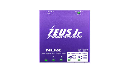 NUX ZEUS-JR  All-Isolated 6-Outputs Power Supply