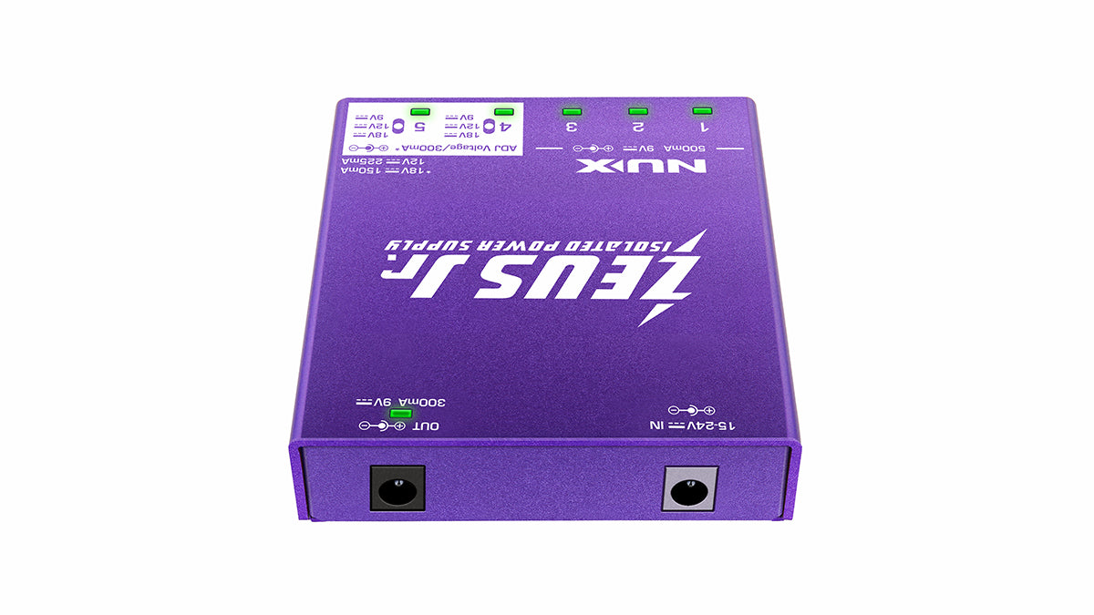 NUX ZEUS-JR  All-Isolated 6-Outputs Power Supply