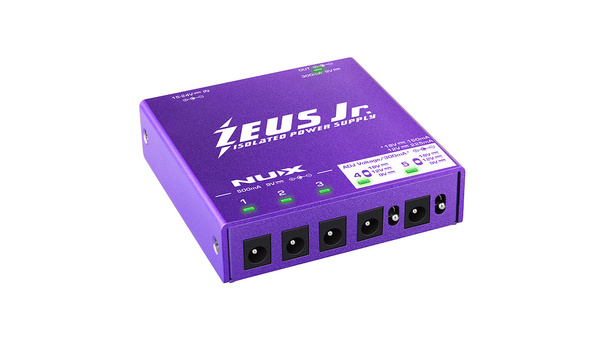 NUX ZEUS-JR  All-Isolated 6-Outputs Power Supply