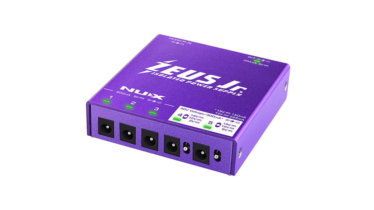 NUX ZEUS-JR  All-Isolated 6-Outputs Power Supply