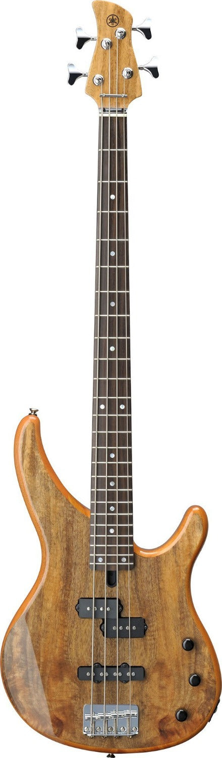 Used Yamaha TRBX174EW NAT Exotic Wood Top Electric Bass Guitar