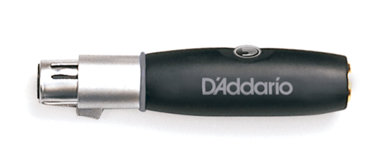 D'Addario Planet Waves 1/4" FM TO XLR FM Adaptor PW-P047BB