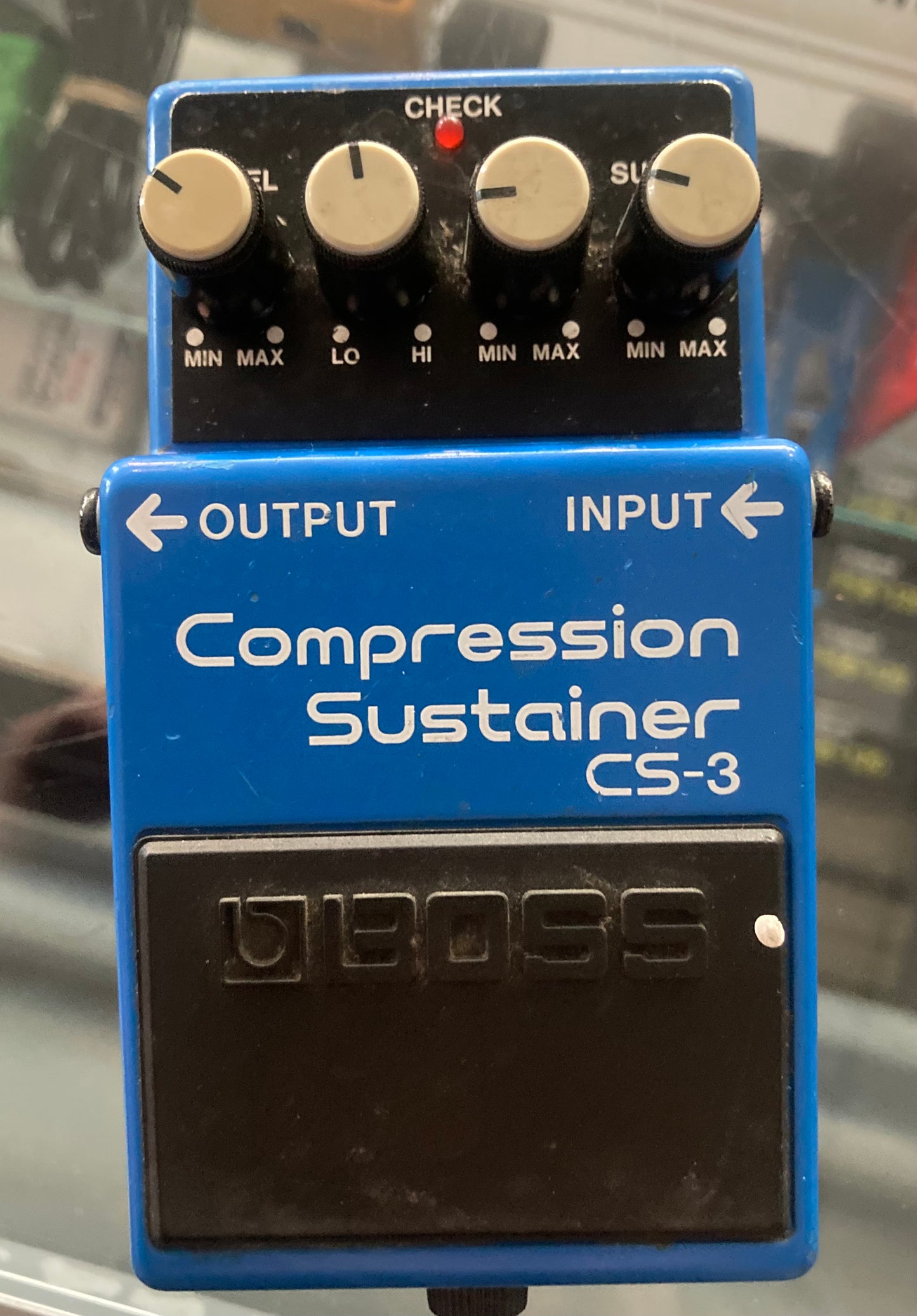 Used BOSS CS-3 Compression Sustainer Pedal