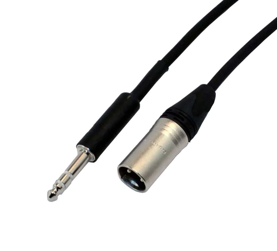 Yorkville Standard Series Balanced XLR-M to TRS Interconnect Cable - 25 foot