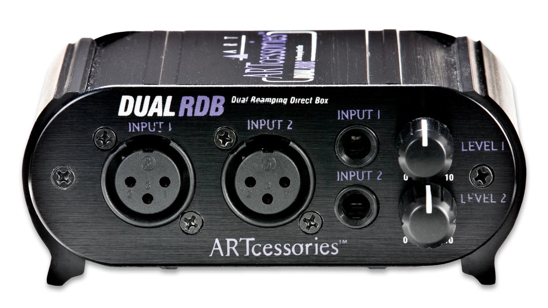ART Pro Audio Art Dual Re-Amping Direct Box w/Level Attenuators DUALRDB