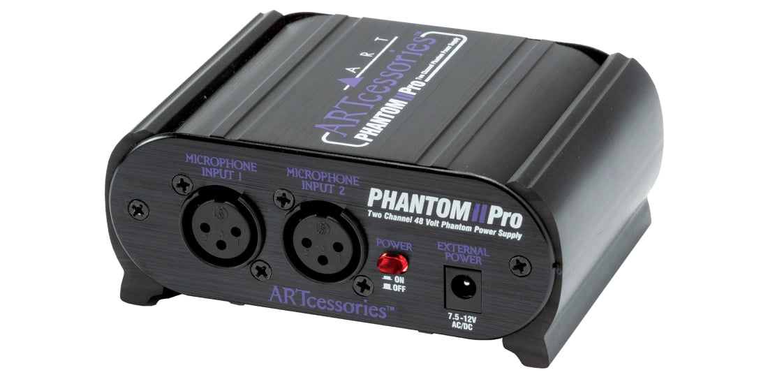 ART Pro Audio Phantom II Pro Dual Channel Power Supply PHANTOM2PRO
