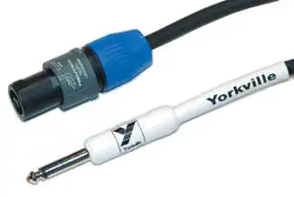 Yorkville Sound DLX Series SP2 to 1/4-inch 16G Speaker Cable - 25 foot SP2-25SP