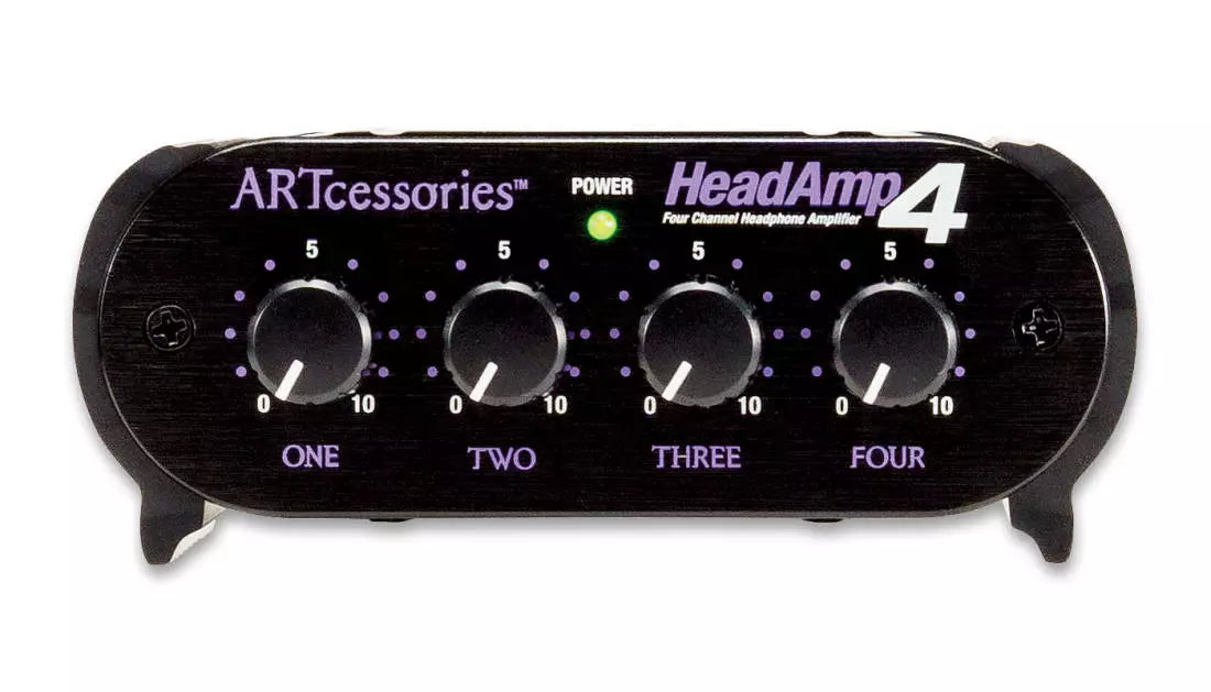ART Pro Audio 4 Channel Headphone Amp HEADAMP4