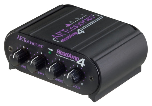 ART Pro Audio 4 Channel Headphone Amp HEADAMP4