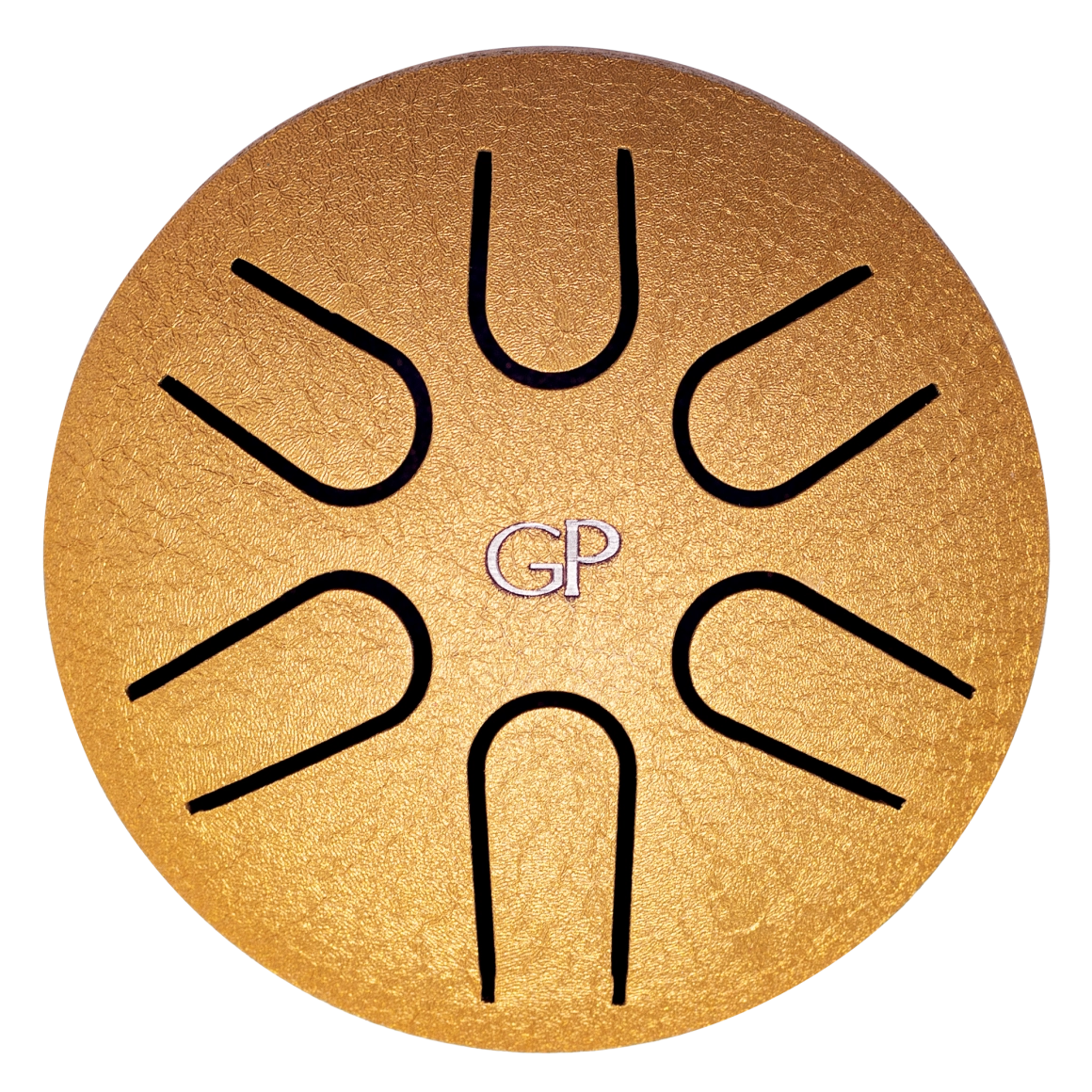 Granite Percussion 3'' 6-Note Tongue Drum - Gold GP-TD3G