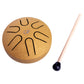 Granite Percussion 3'' 6-Note Tongue Drum - Gold GP-TD3G