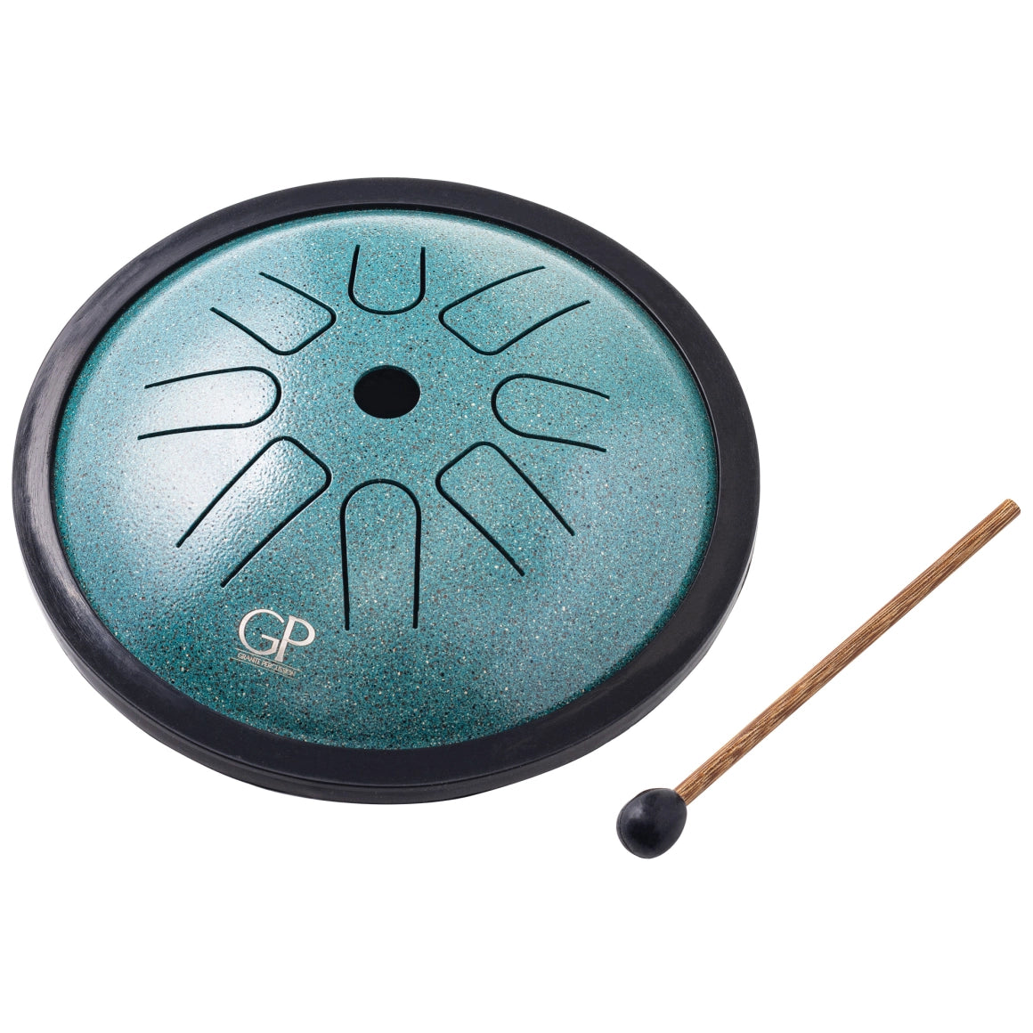Granite Percussion 6'' 8-Note Tongue Drum - Malachite GP-TD6M