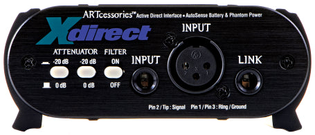 ART Pro Audio Active DI Box XDIRECT