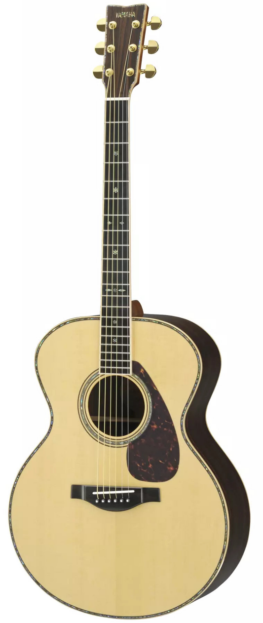 Yamaha LJ56 Custom ARE II Medium Jumbo Acoustic Guitar with Case