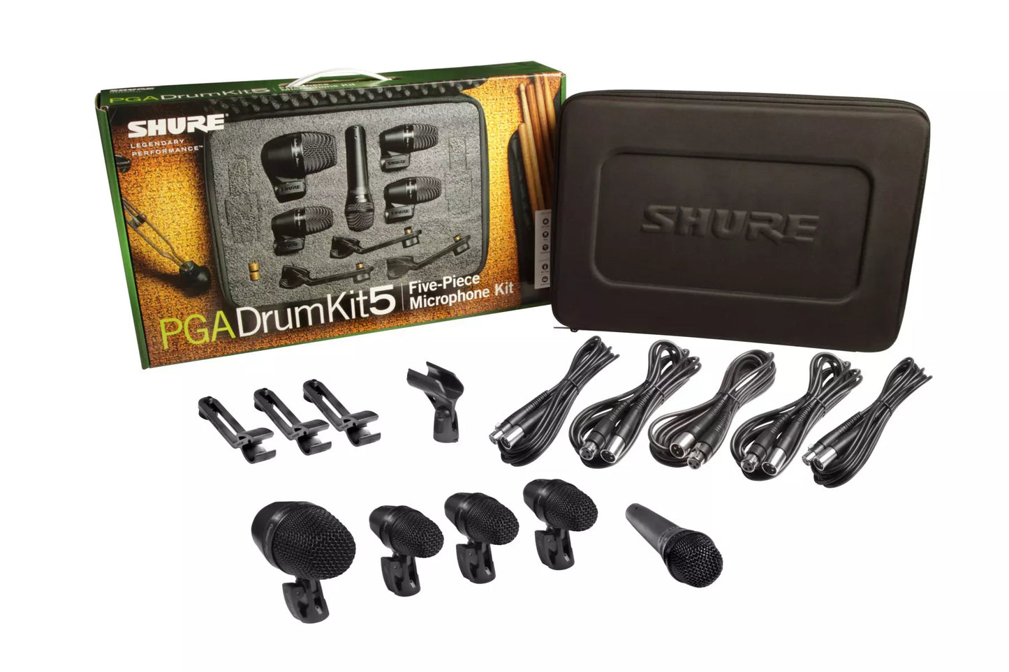 Shure PG Alta Series PGA Drum Kit 5 Drum Microphone Kit