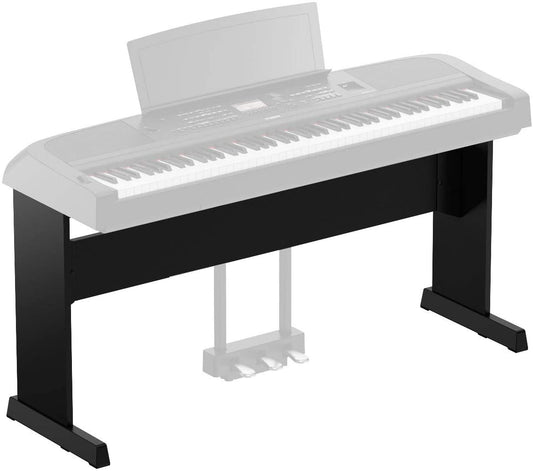 Yamaha L300 Keyboard Stand for DGX670 B Piano - Black