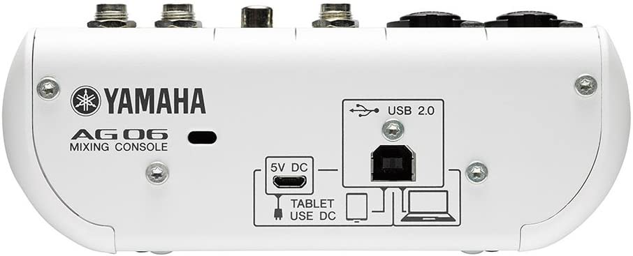 Yamaha AG06 Multi-Purpose 6 Channel USB Mixer and Audio Interface