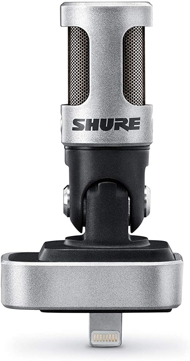 Shure MV88 iOS Stereo Condenser Mic with Lightning Connector - iPad iPhone iPod