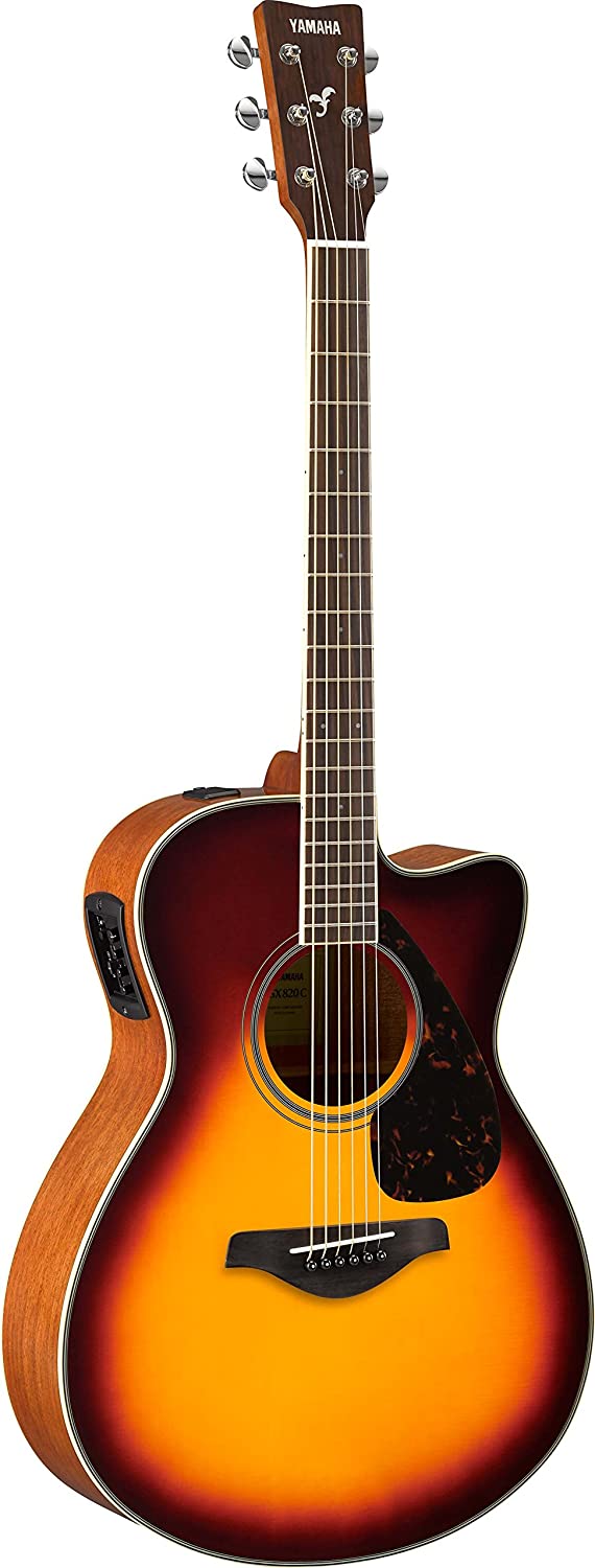 Yamaha FSX820C Folk Concert Size Acoustic Electric Guitar